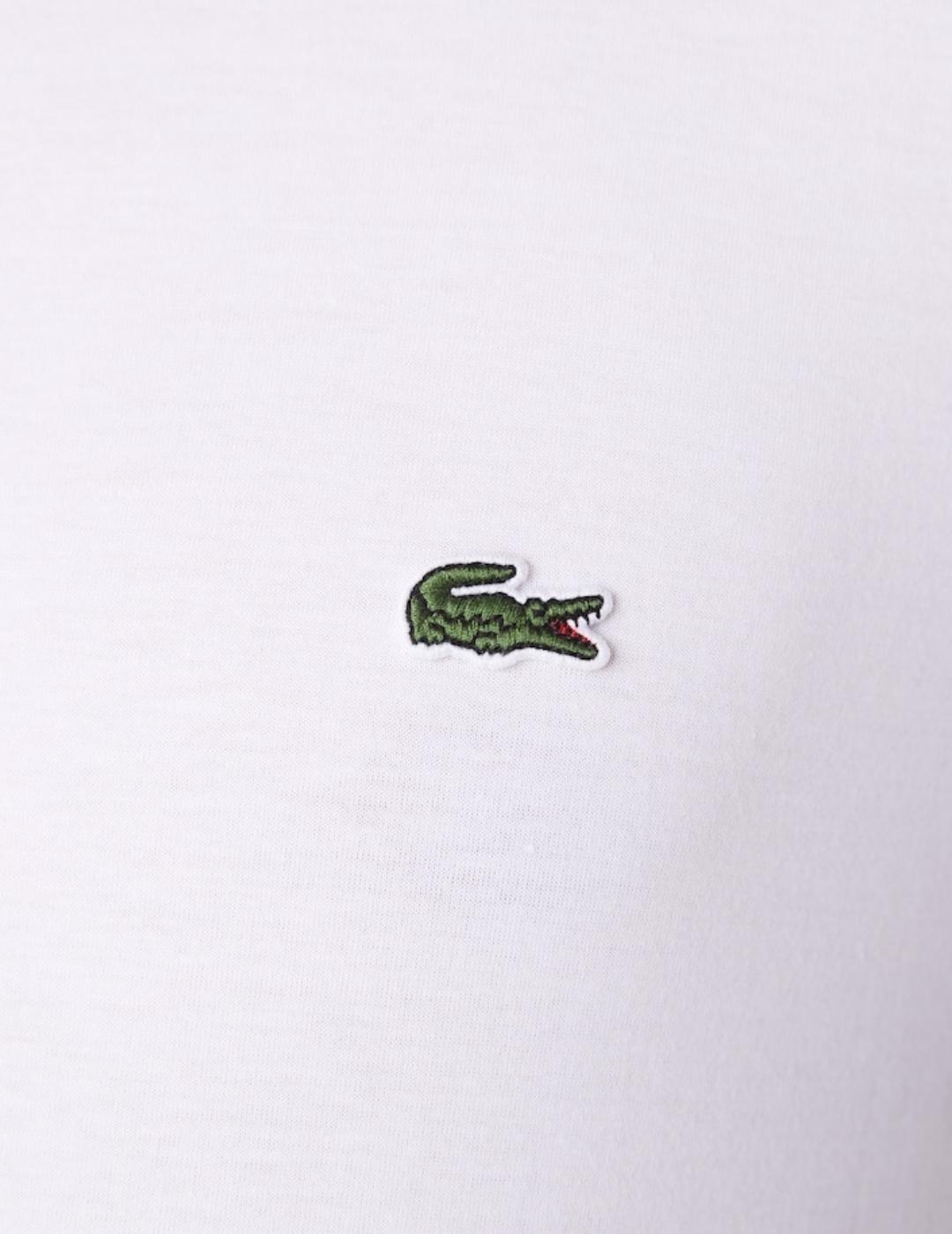 Lacoste Camiseta Blanca de algodón