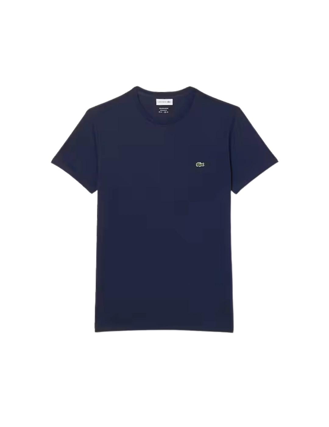 Lacoste Camiseta Azul marino de algodón