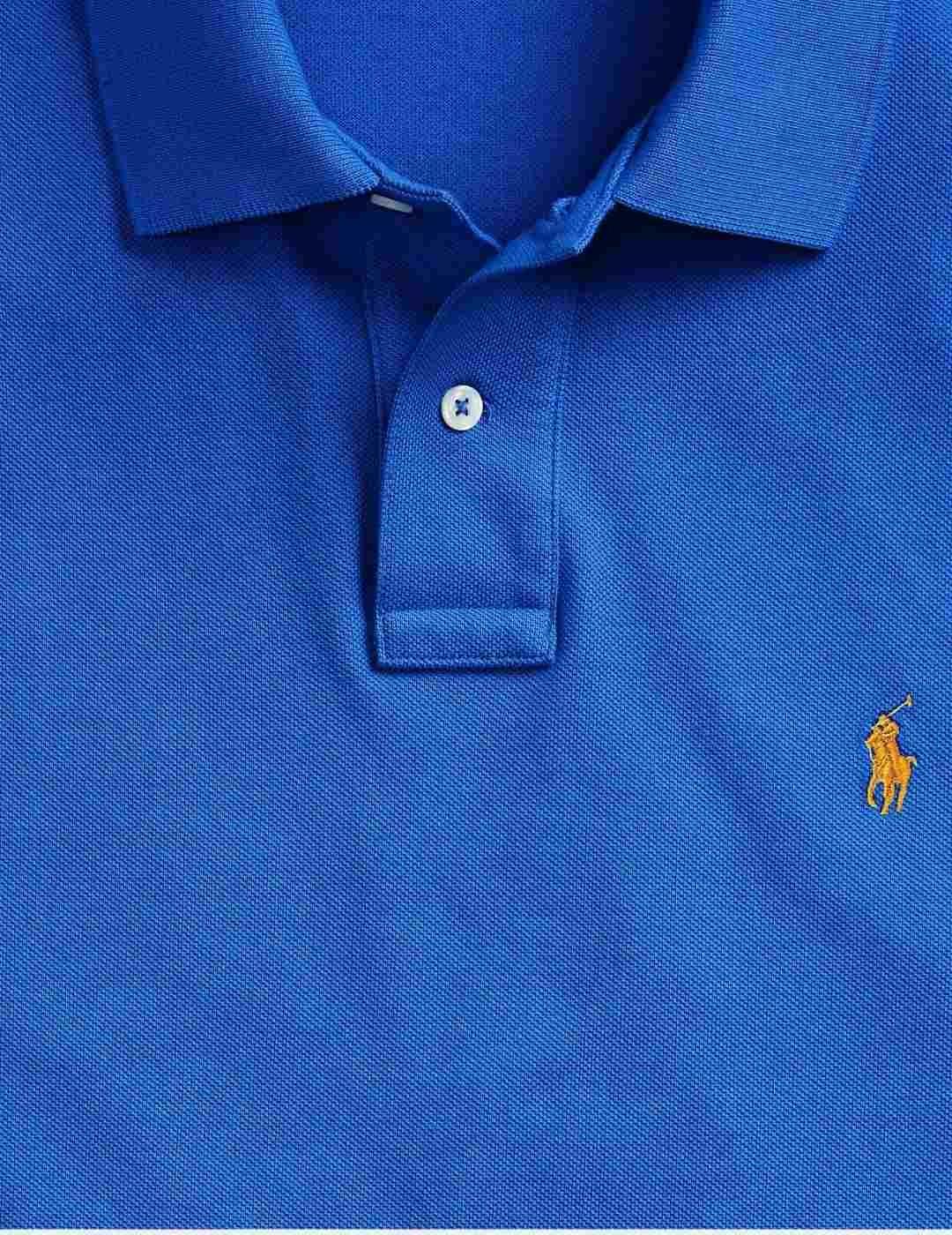 Ralph Lauren Polo manga corta azul