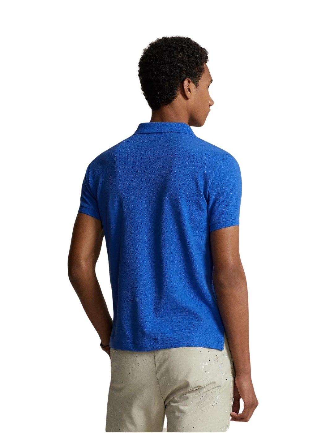 Ralph Lauren Polo manga corta azul