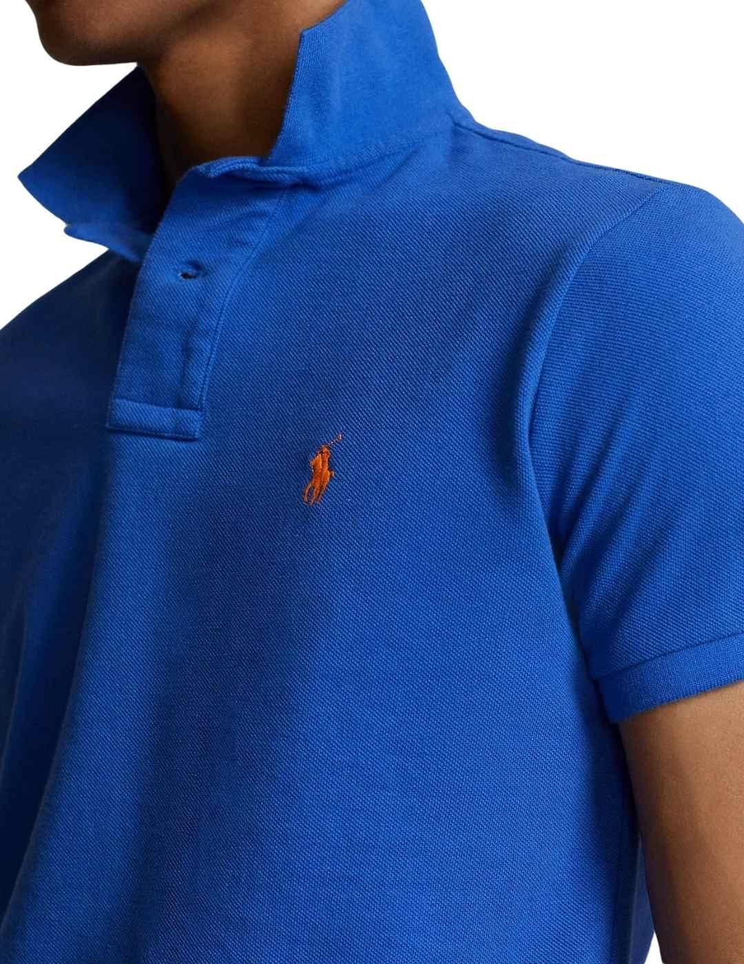 Ralph Lauren Polo manga corta azul