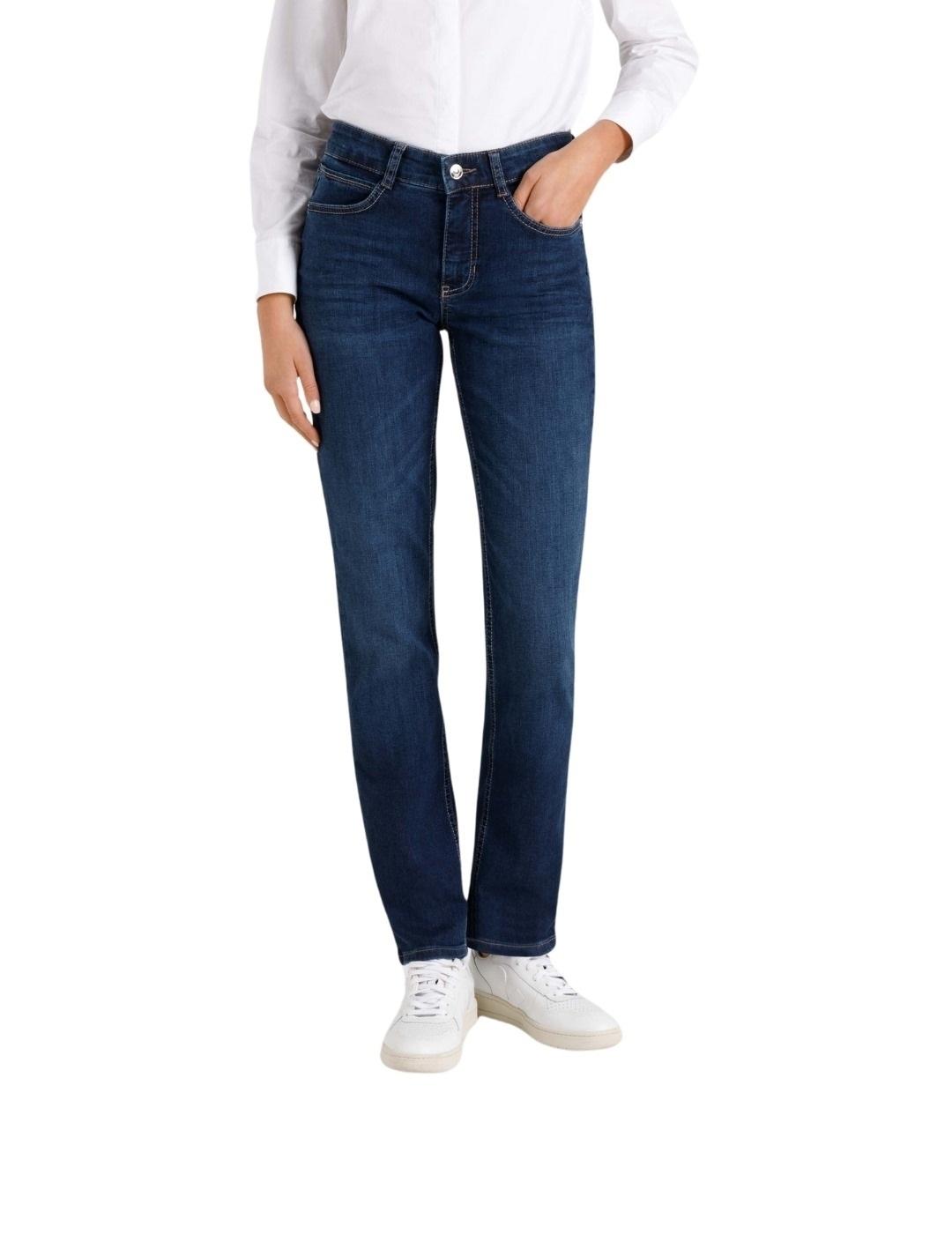 *Mac Pantalones Angela New Basic Wash