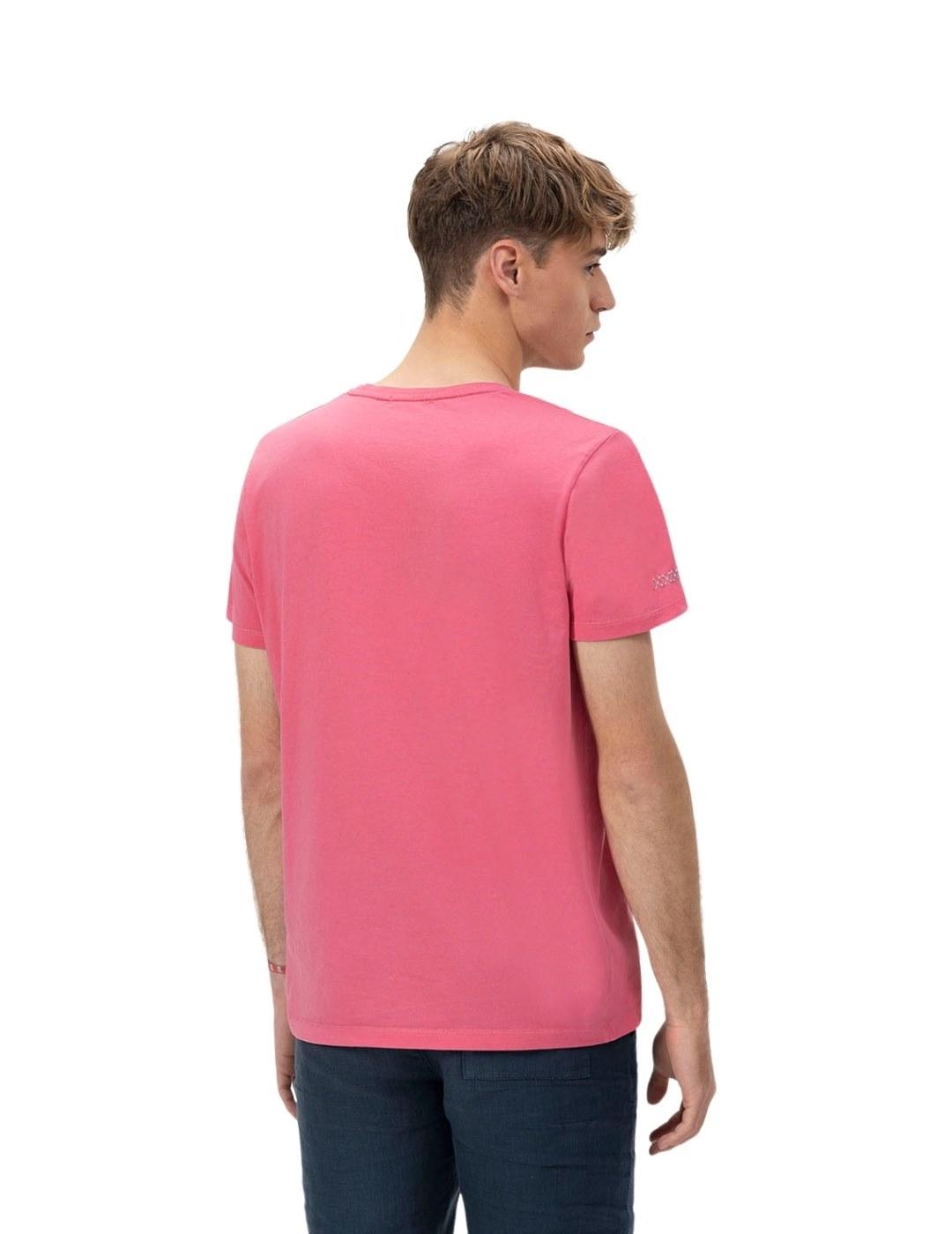 El Pulpo Camiseta  El Mar Todo Lo-Cura Rosa Chicle