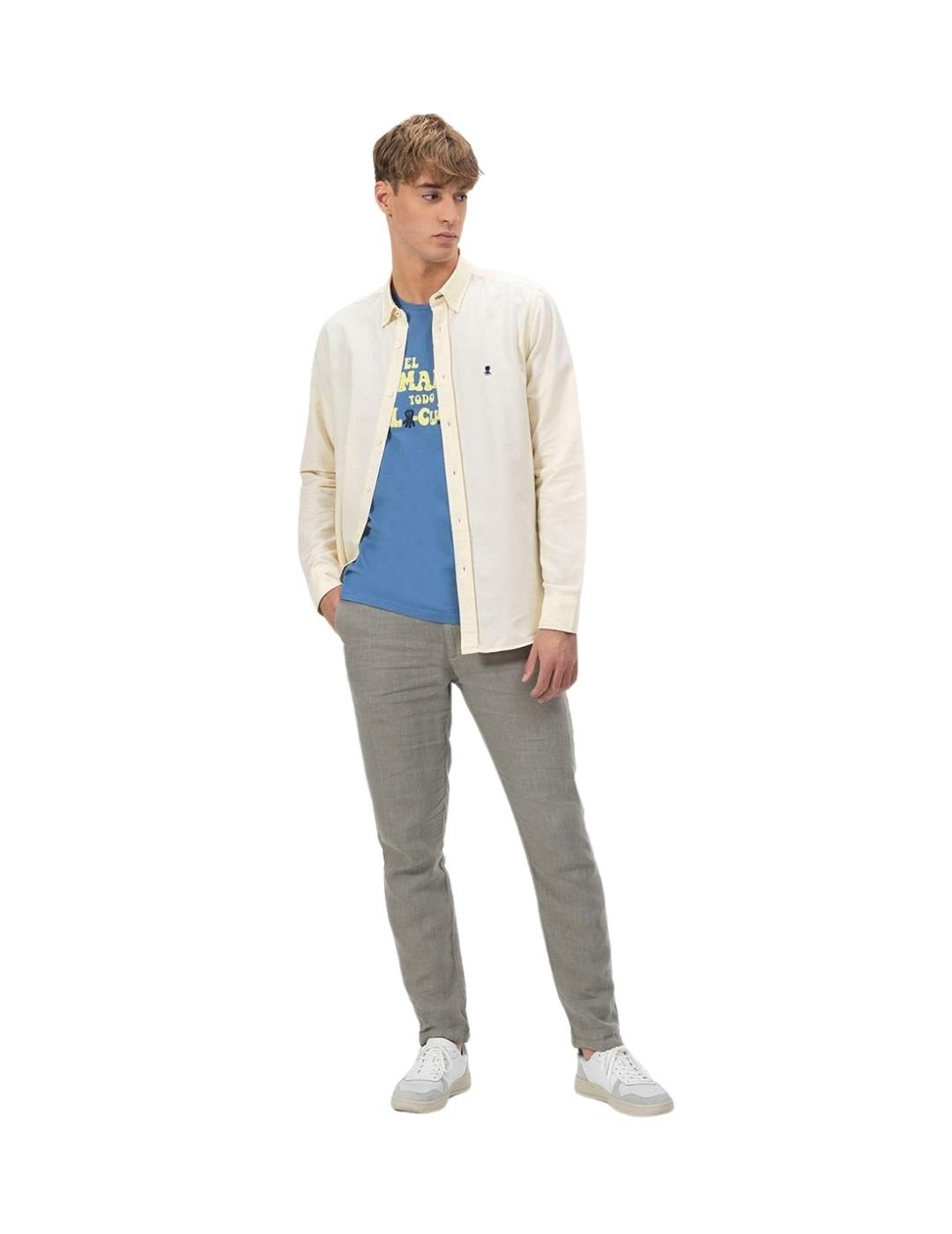 El Pulpo Camiseta  El Mar Todo Lo-Cura Índigo