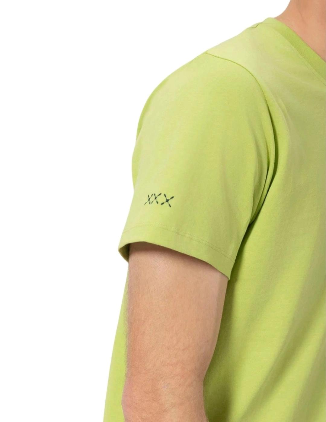 El Pulpo Camiseta El Mar Todo Lo-Cura Verde