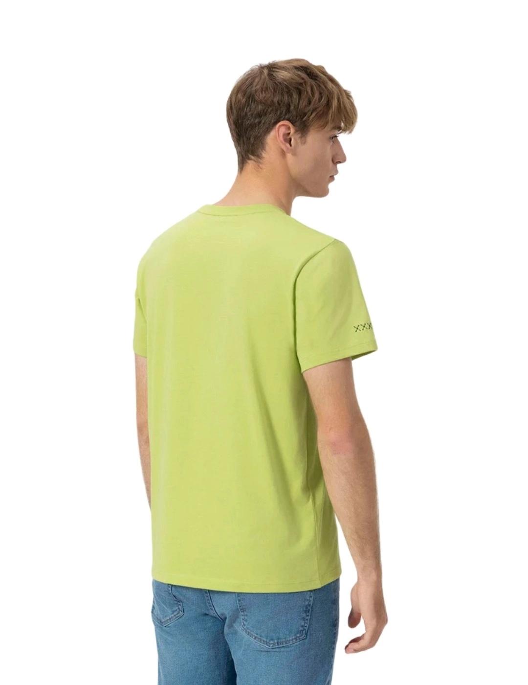 El Pulpo Camiseta El Mar Todo Lo-Cura Verde