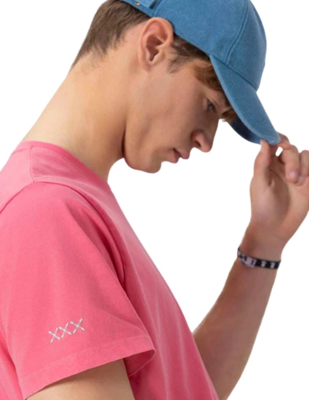 El Pulpo Camiseta Estampado Gelato Rosa Chicle