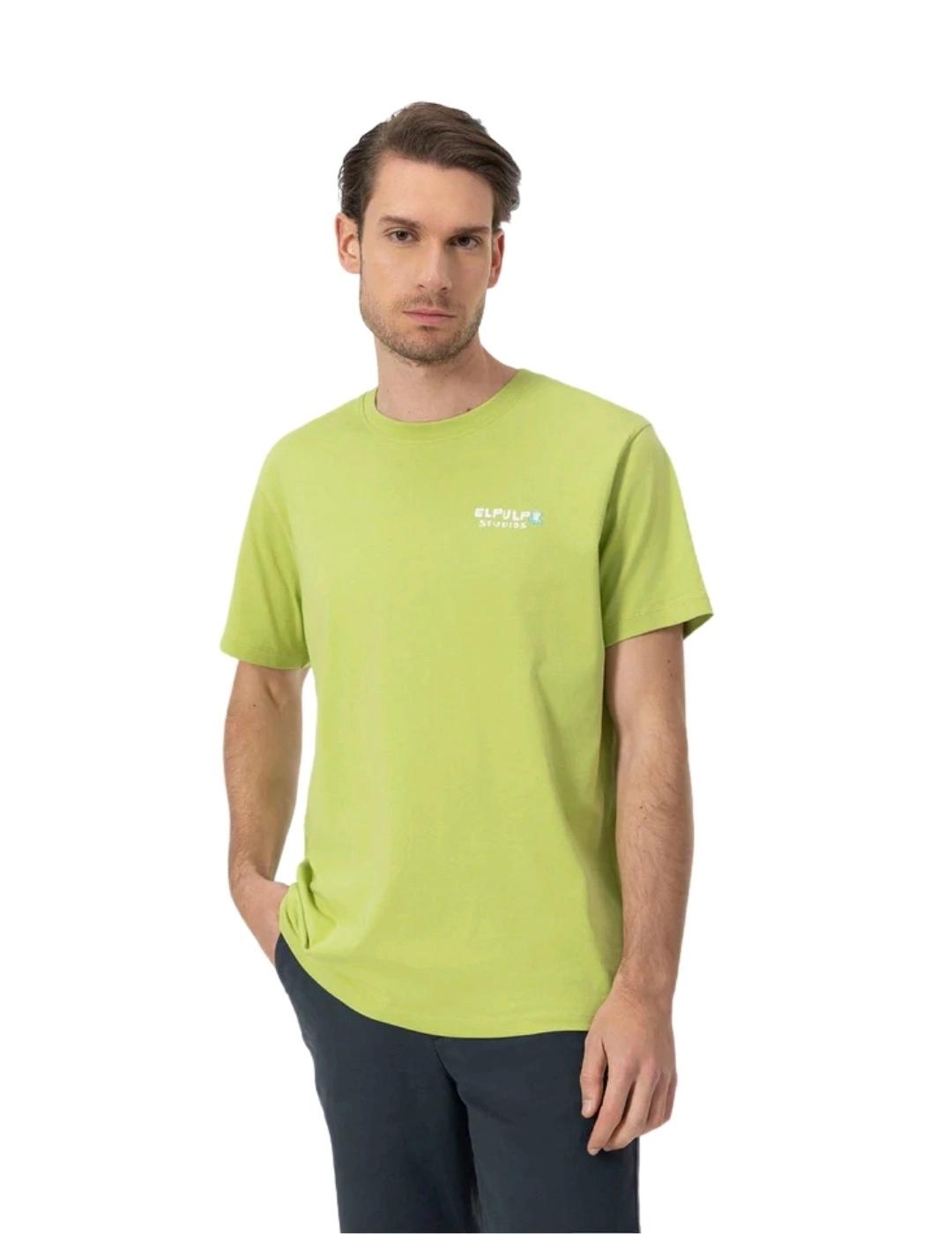 El Pulpo Camiseta Estampado La Dolce Vita Blanco