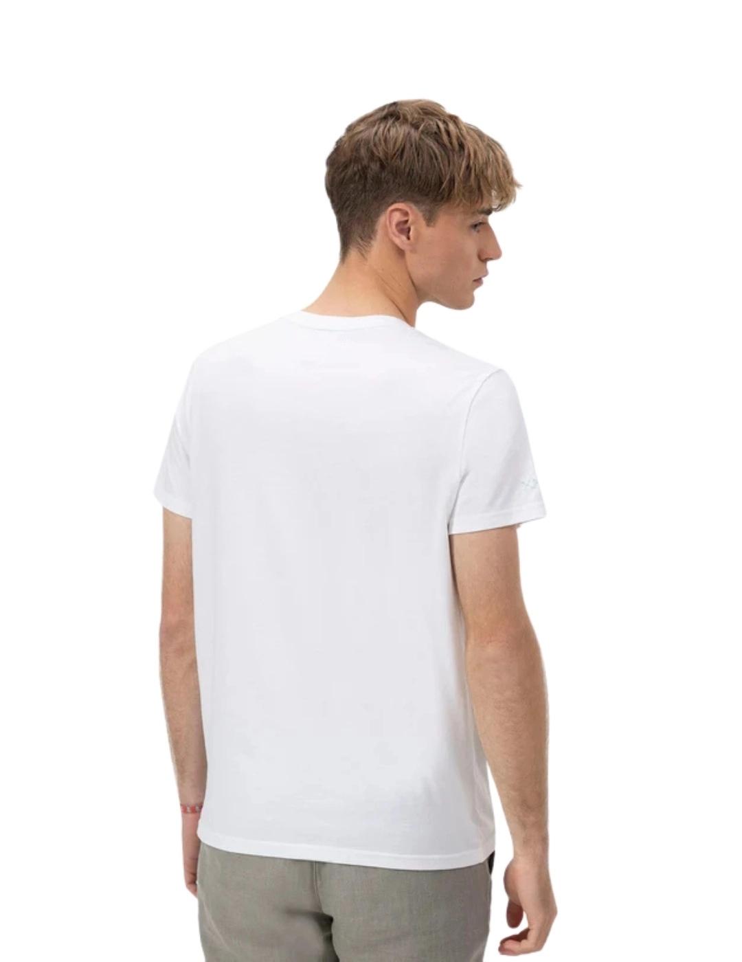 El Pulpo Camiseta Estampado La Dolce Vita Blanco