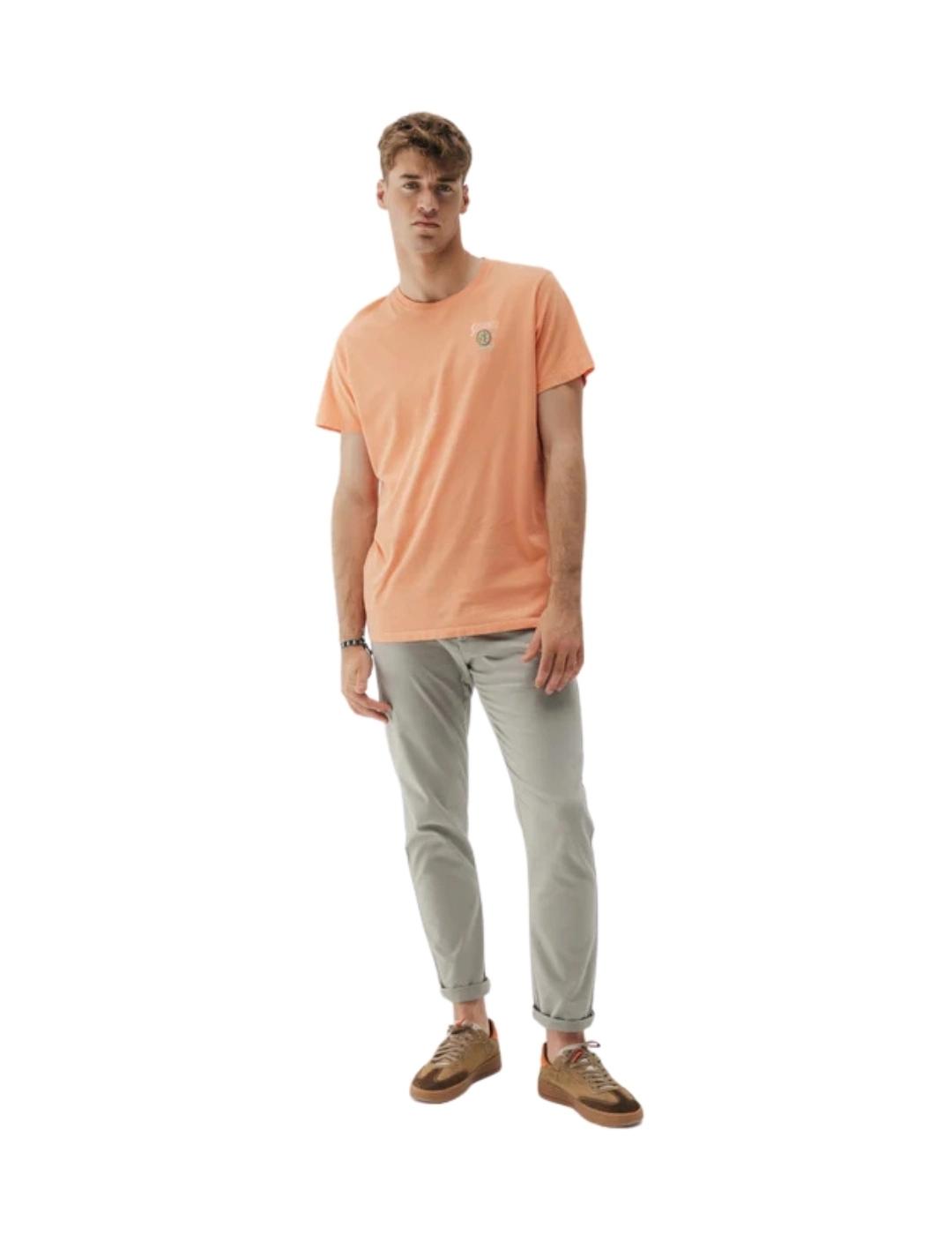 El Pulpo Camiseta estampado Squeeze Melocotón