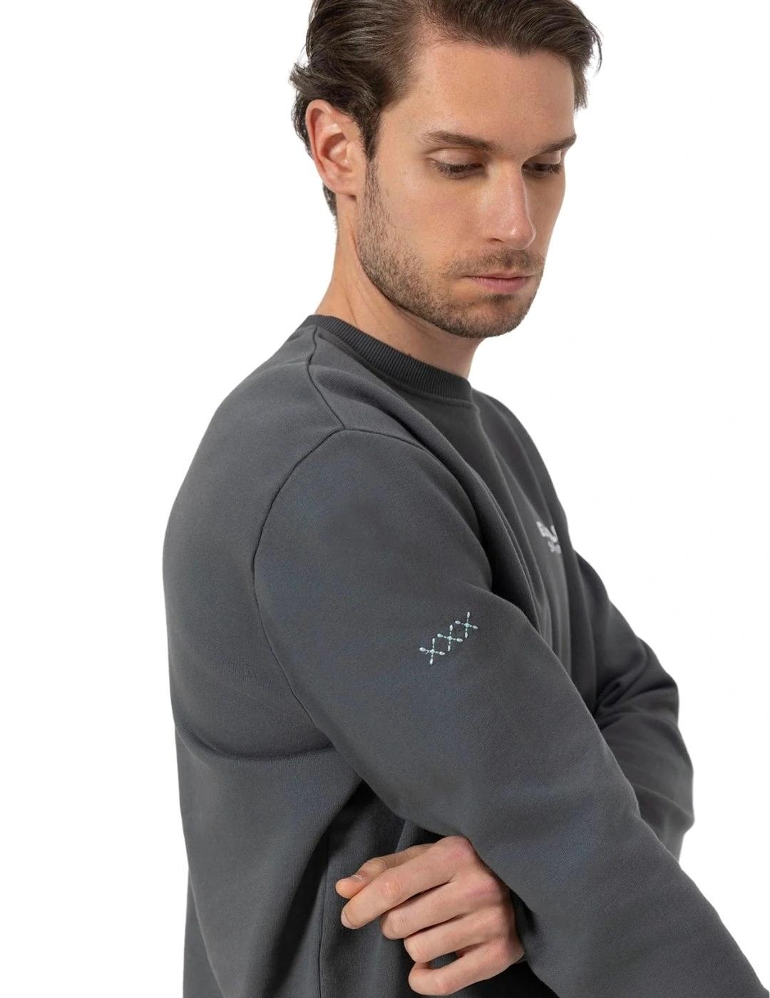 El Pulpo Sudadera Estampado Enjoy Life Antracita