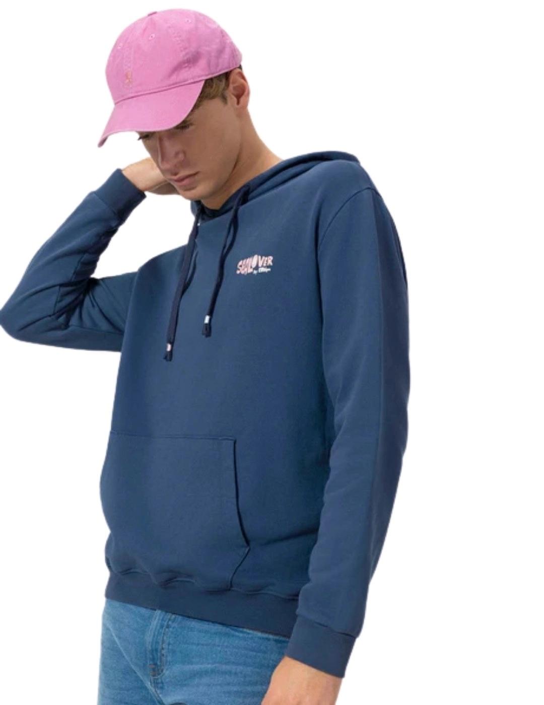 El Pulpo Sudadera Capucha Estampado Surfing Marino