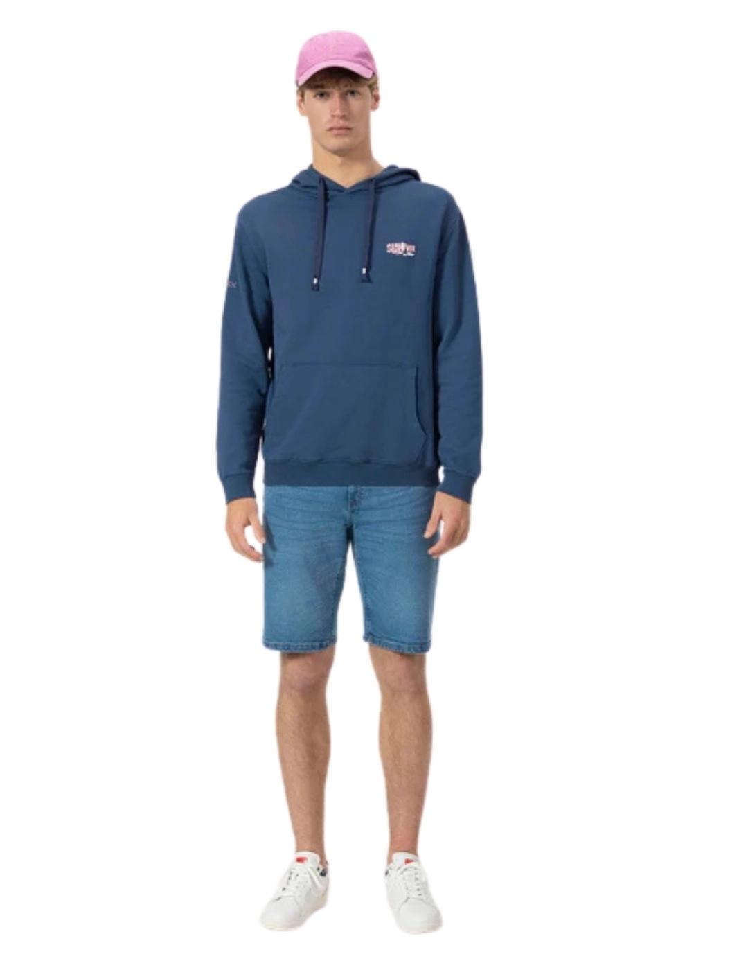 El Pulpo Sudadera Capucha Estampado Surfing Marino