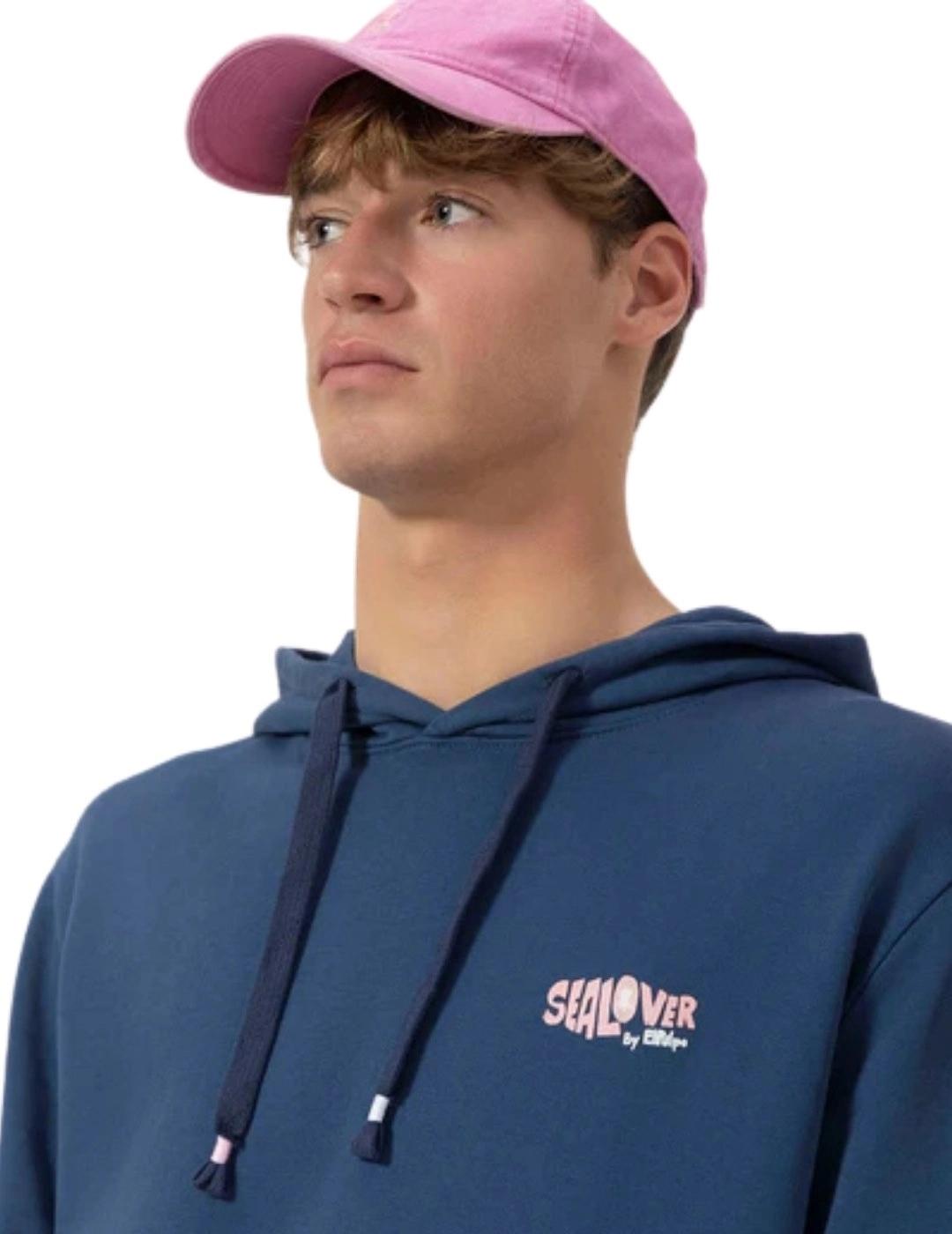 El Pulpo Sudadera Capucha Estampado Surfing Marino