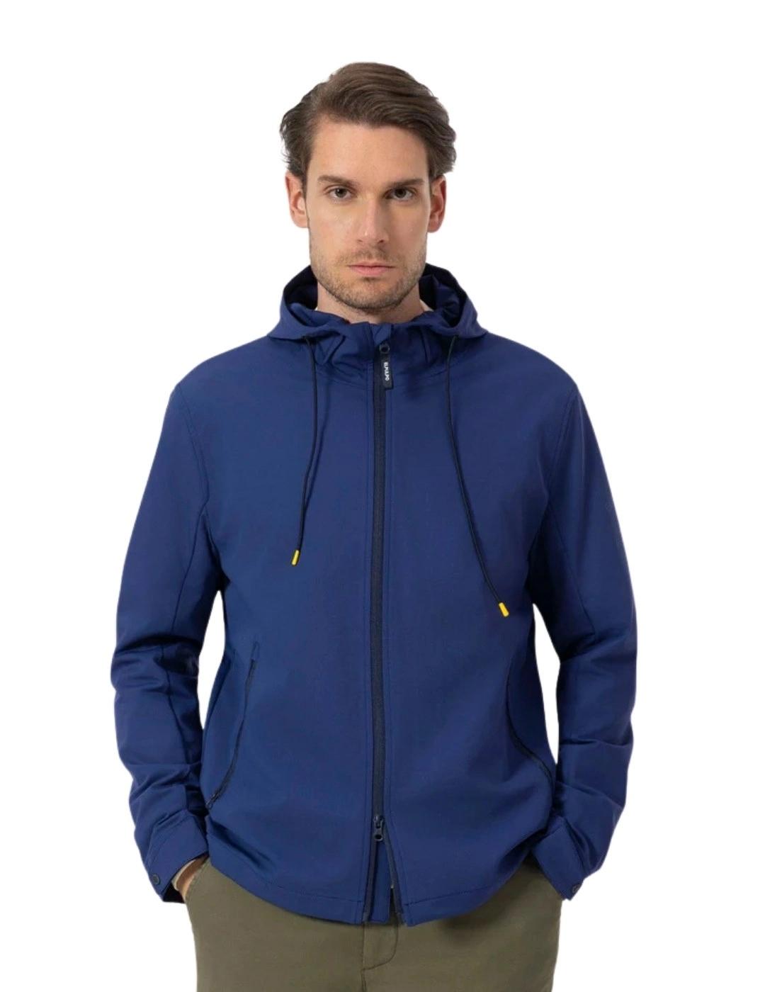 El Pulpo Cazadora Te Cnica Ocean City Azul Oxford