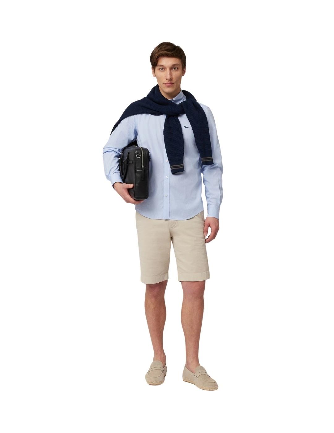 Harmont & Blaine Camisa con teckel Celeste