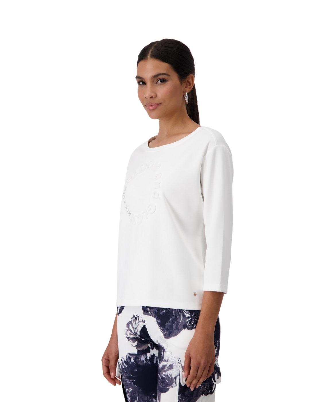 Monari Camiseta blanca