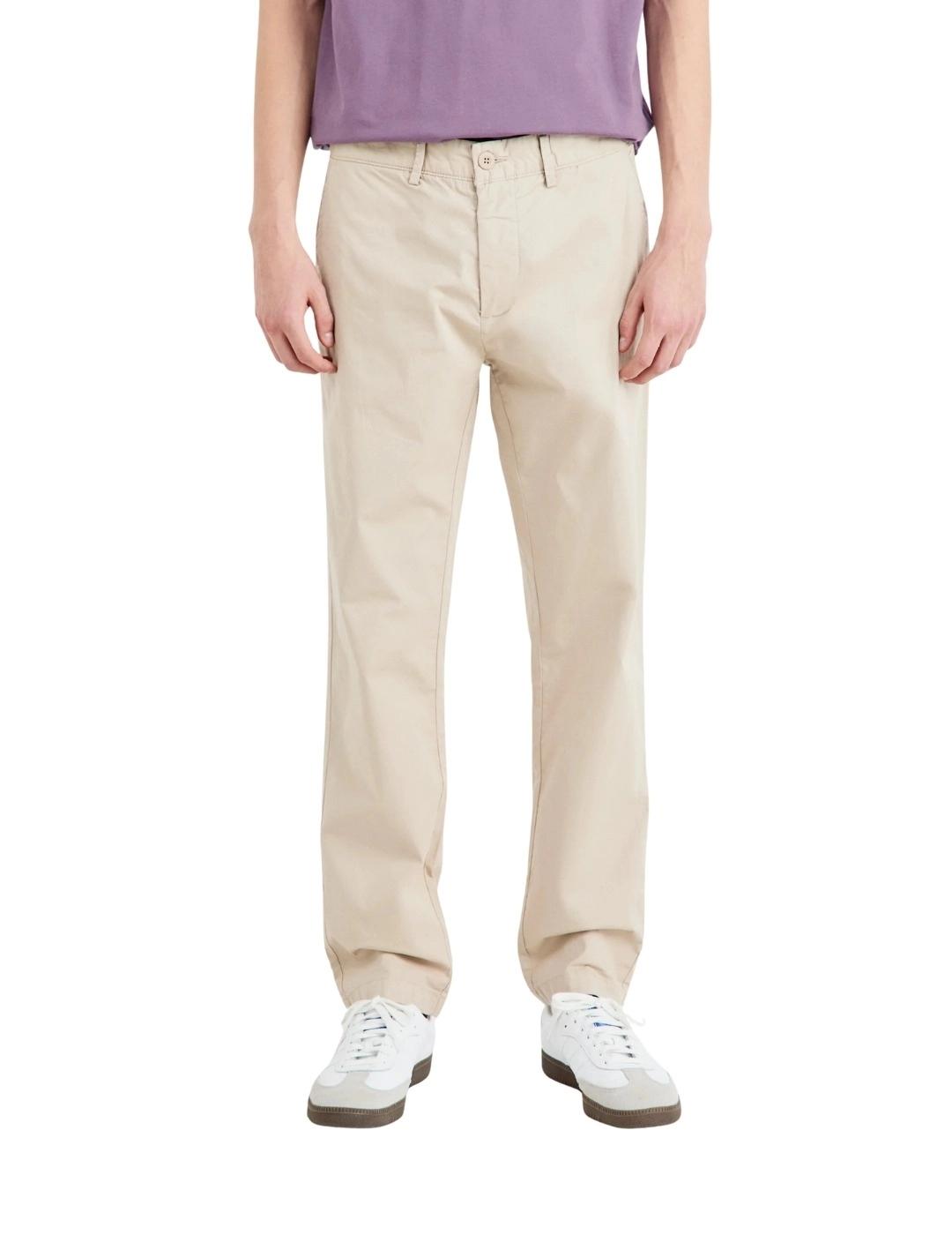 Pepe Jeans Pantalón Chino popelín fit slim beige