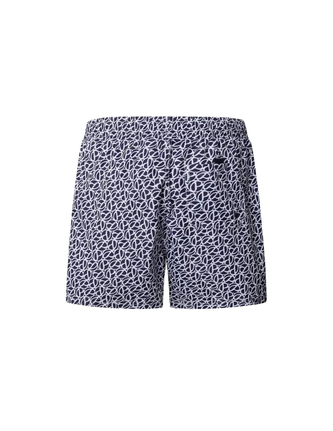 Pepe Jeans Bañador Print Azul marino