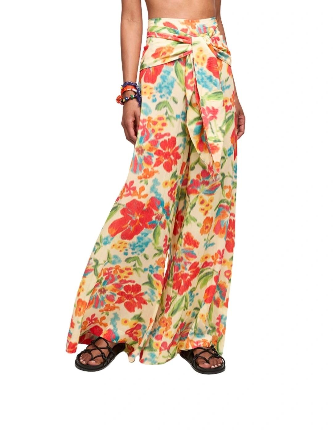 Aldo Martins Pantalón Multicolor estampado floral