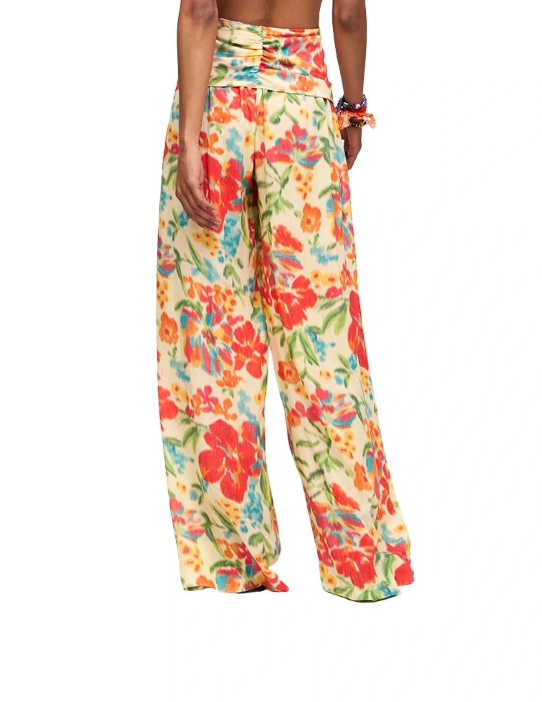 Aldo Martins Pantalón Multicolor estampado floral