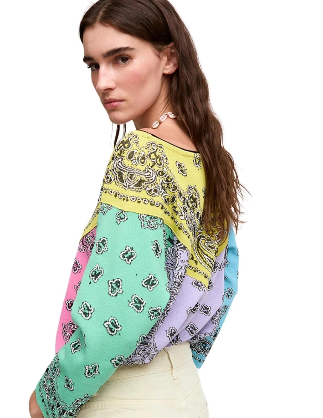 Aldo Martins Jersey Multicolor estampado