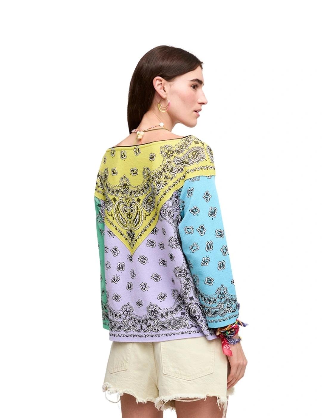 Aldo Martins Jersey Multicolor estampado