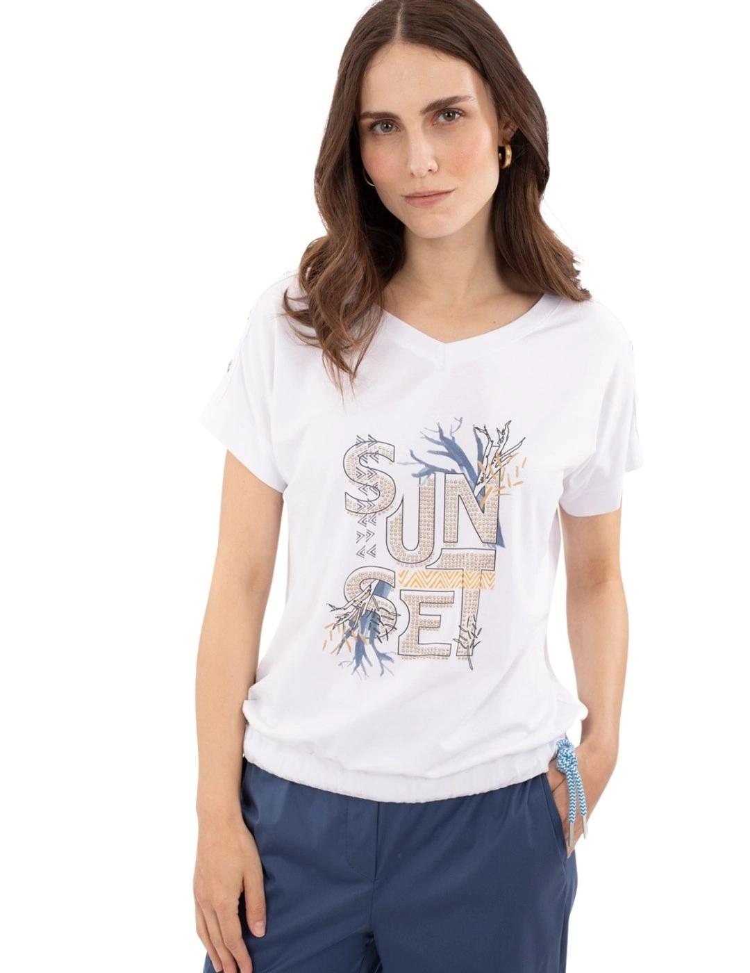Anna Mora Camiseta Sunset