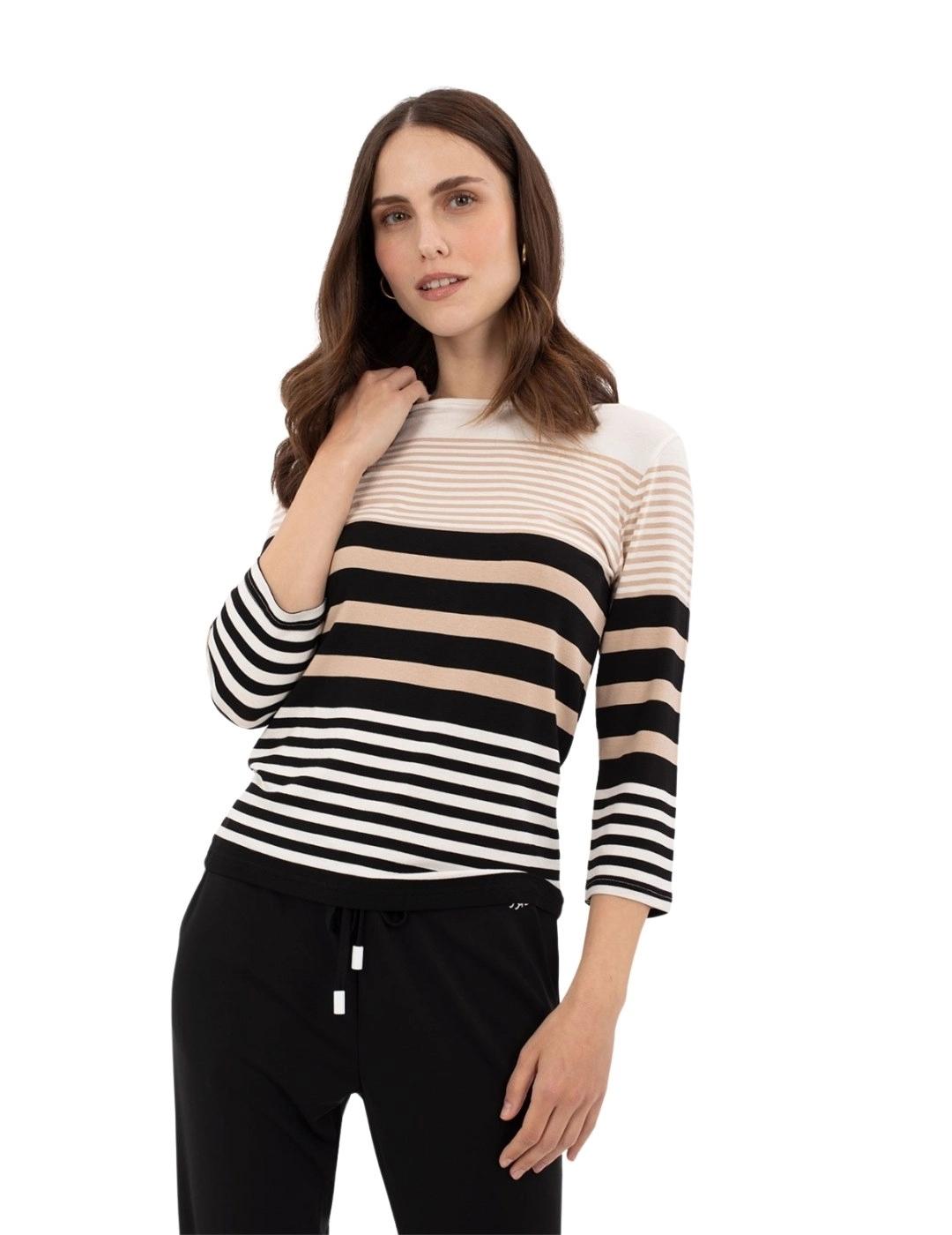 Anna Mora Camiseta Rayas