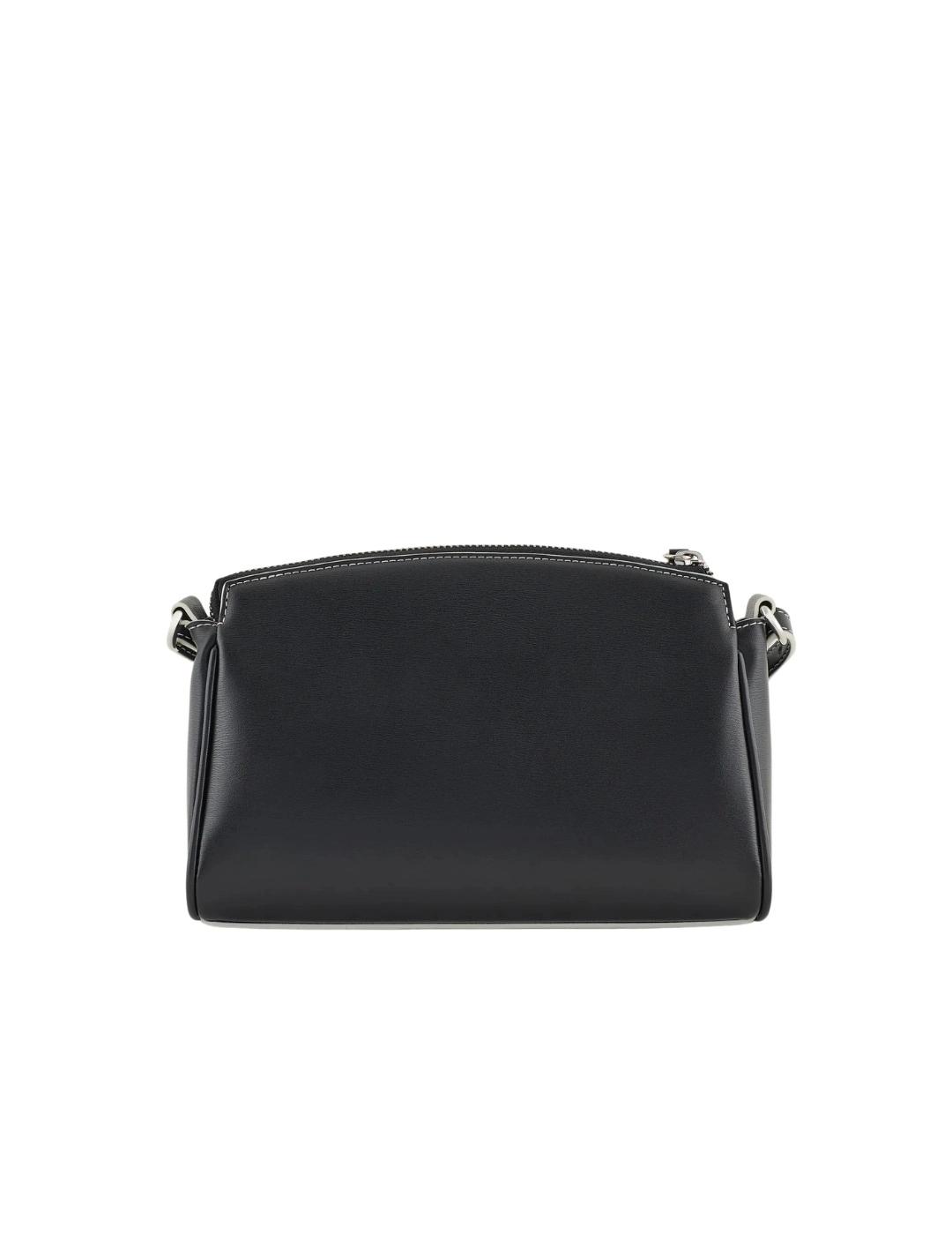 Armani Exchange Bolso negro de hombro