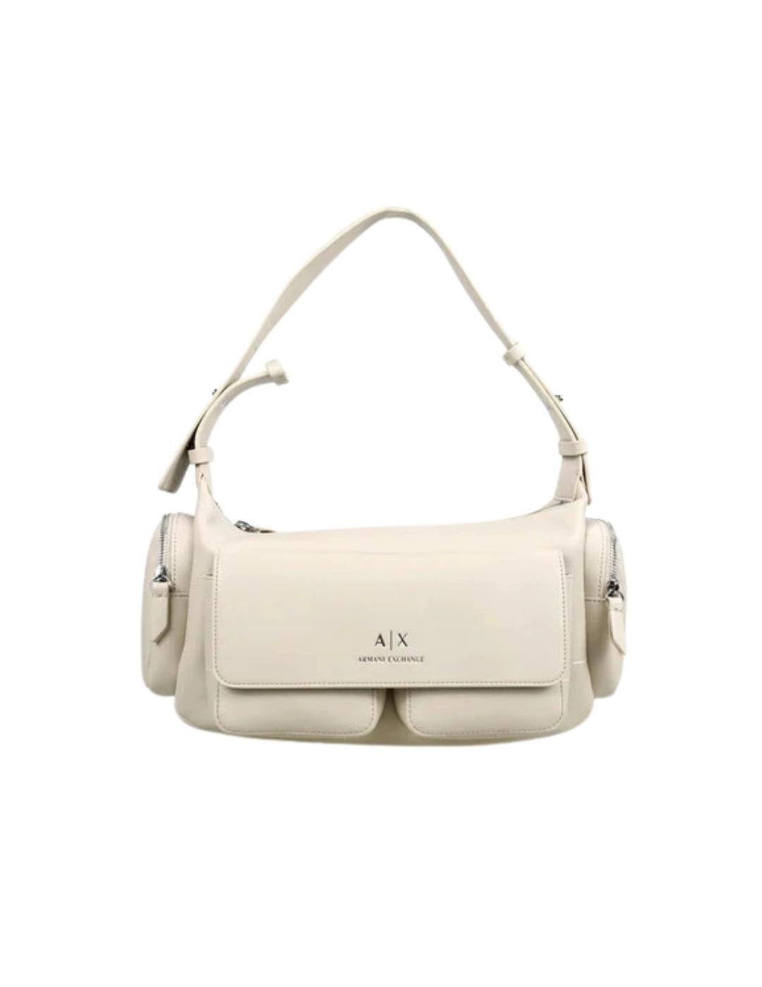 Armani Bolso de hombro color Crema