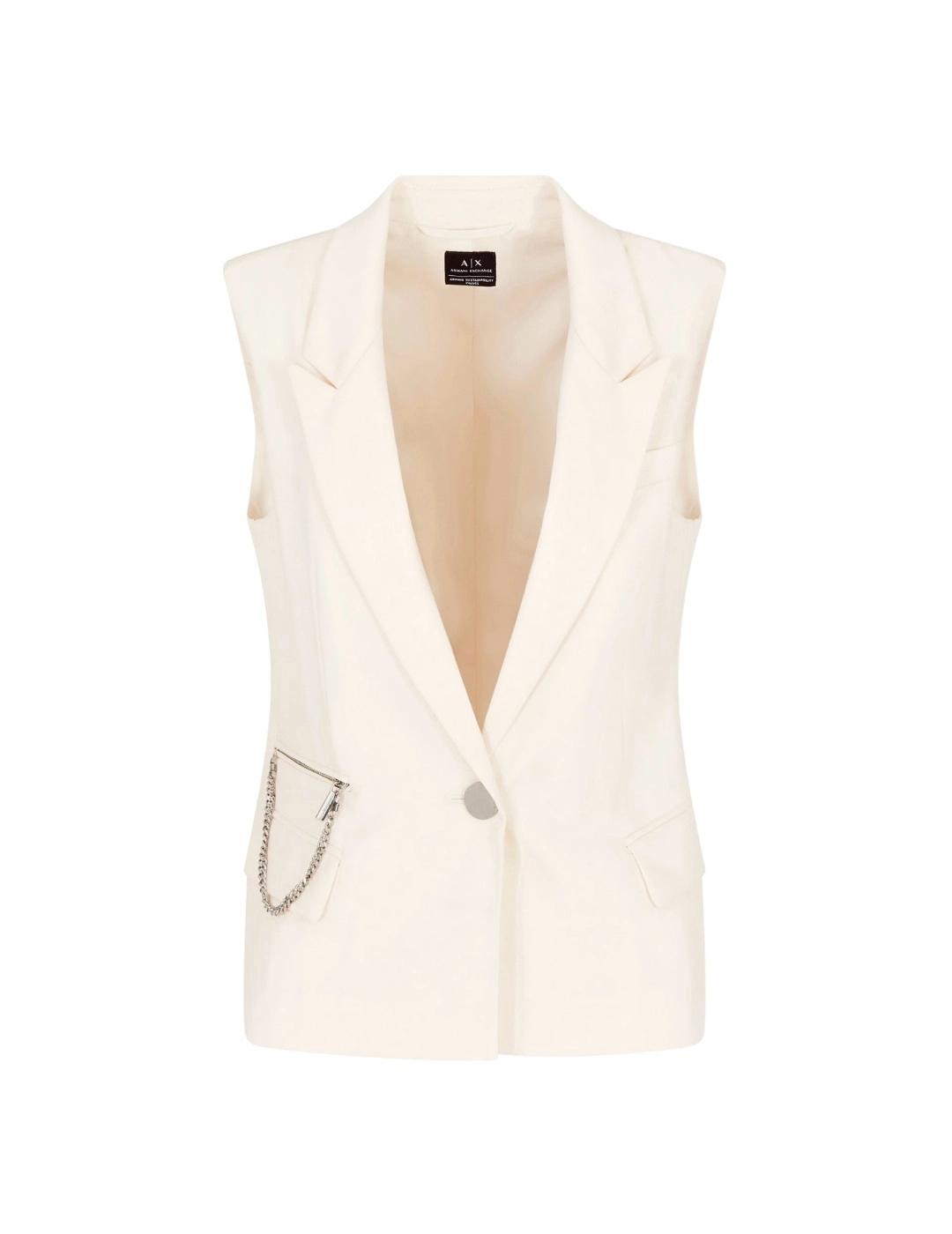 Armani Chaleco de mujer Blanco