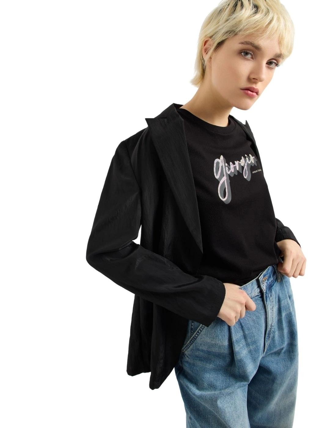 Armani Camiseta Negra de mujer