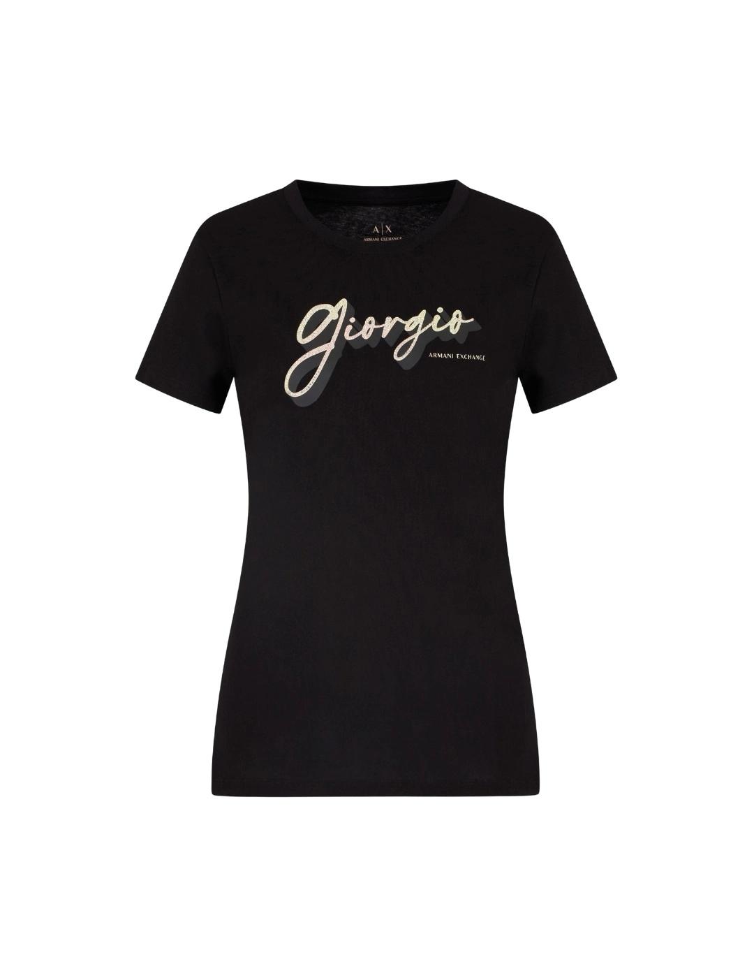 Armani Camiseta Negra de mujer