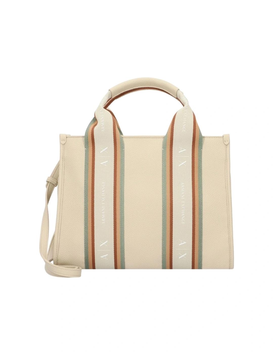 Armani Bolso Shopper color crema