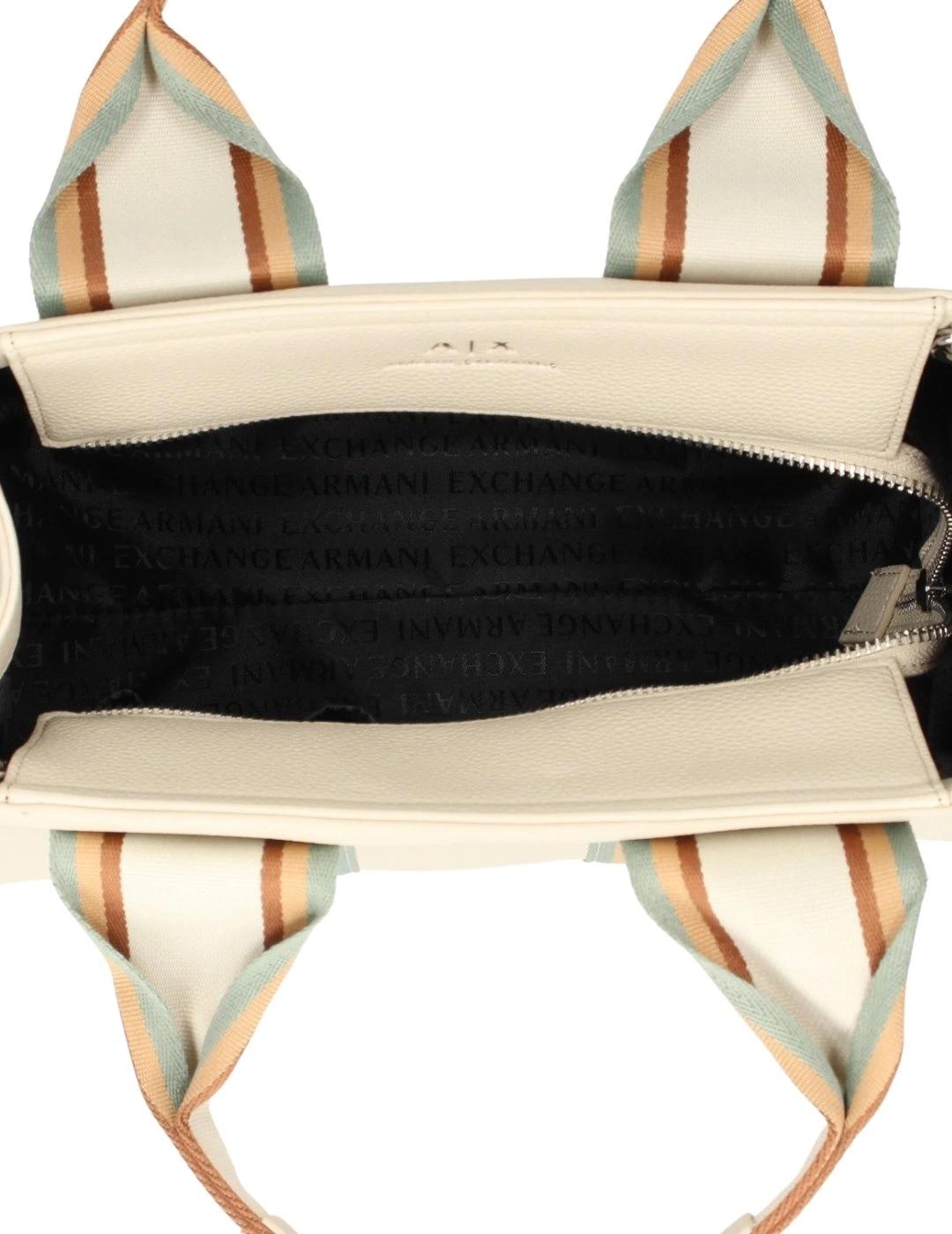 Armani Bolso Shopper color crema