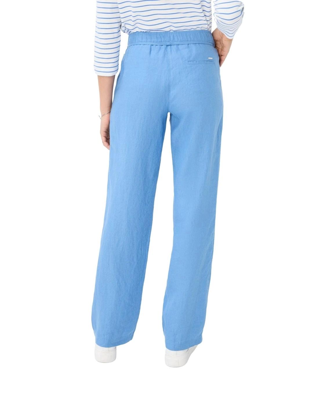 Brax Pantalón de lino Farina Regular Stone