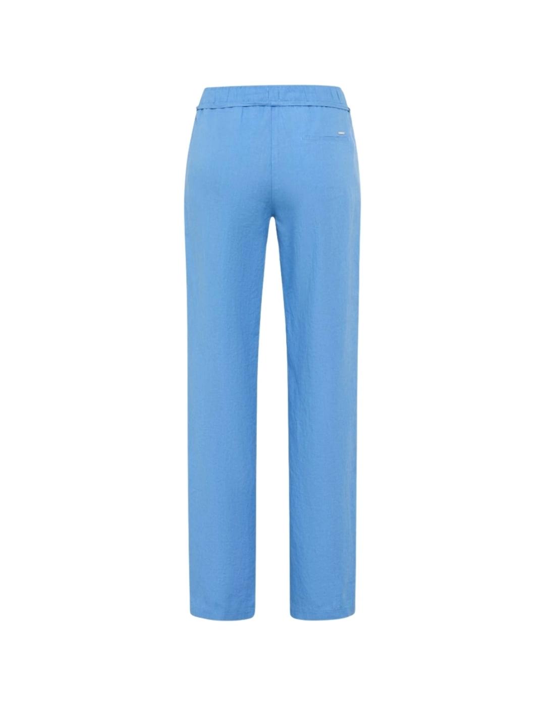 Brax Pantalón de lino Farina Regular Stone