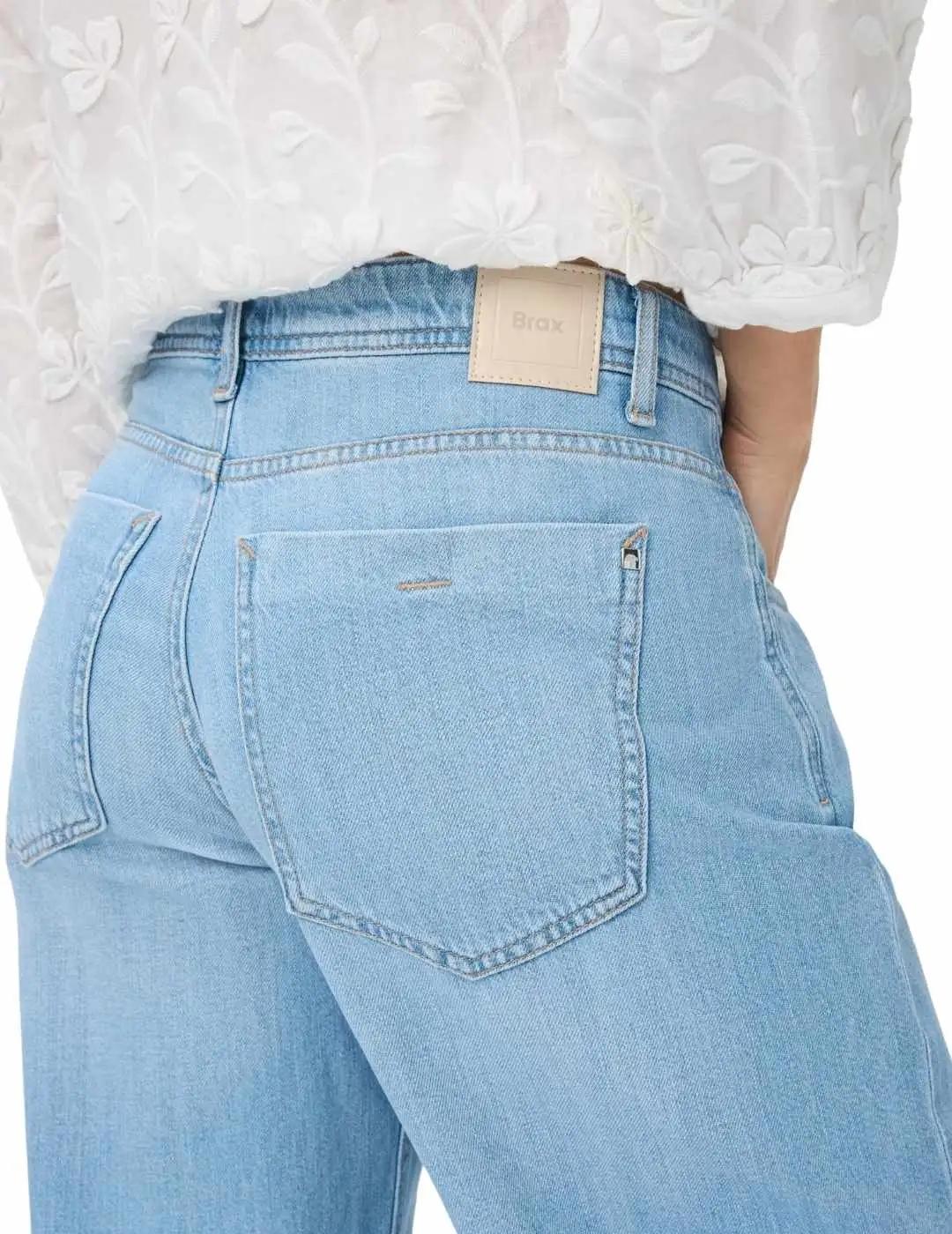 Brax Pantalón vaquero claro ancho Style Morgan