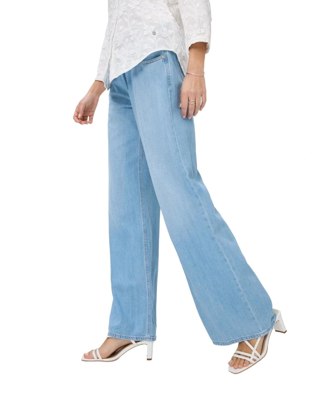 Brax Pantalón vaquero claro ancho Style Morgan