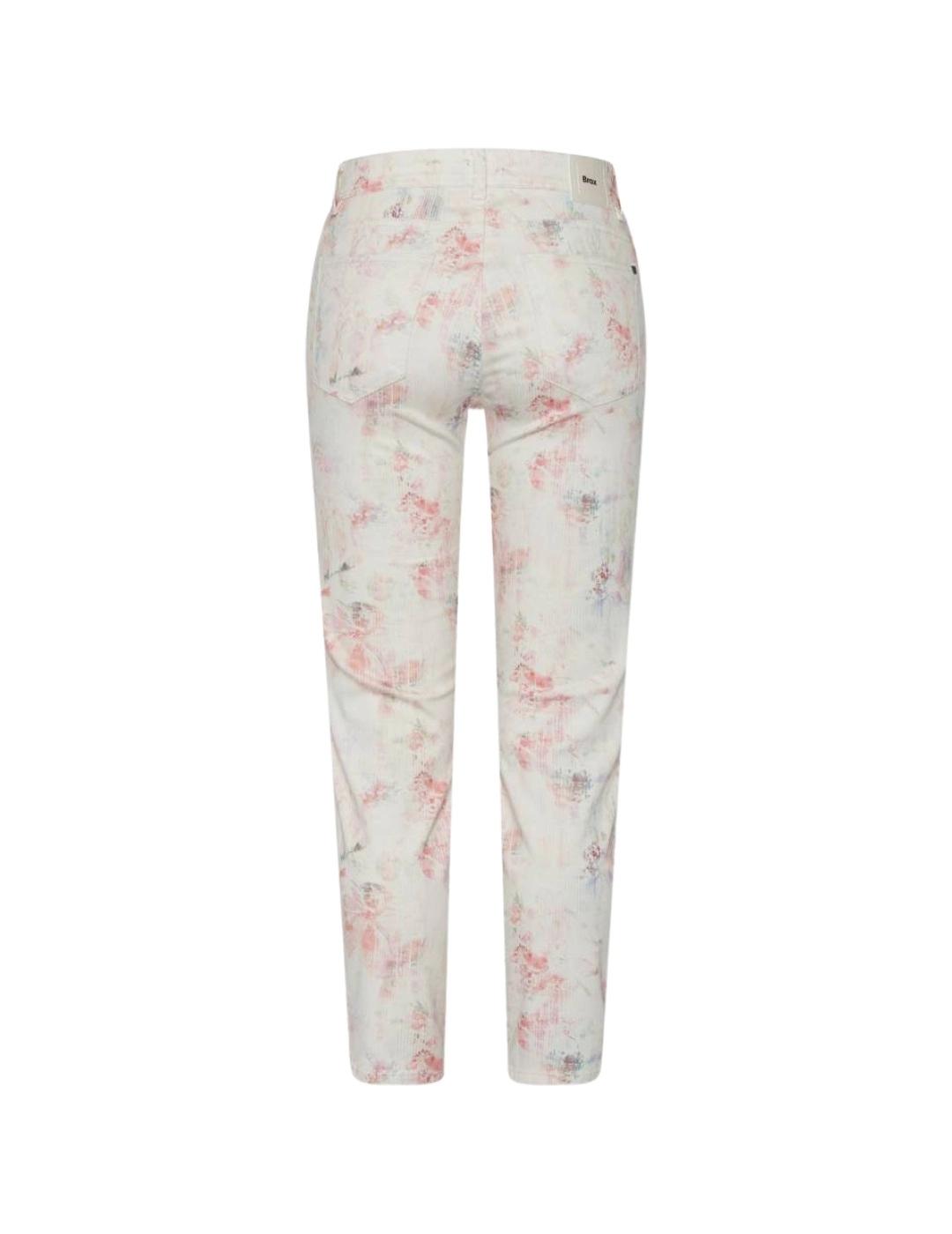 Brax Pantalón Shakira Blanco estampado