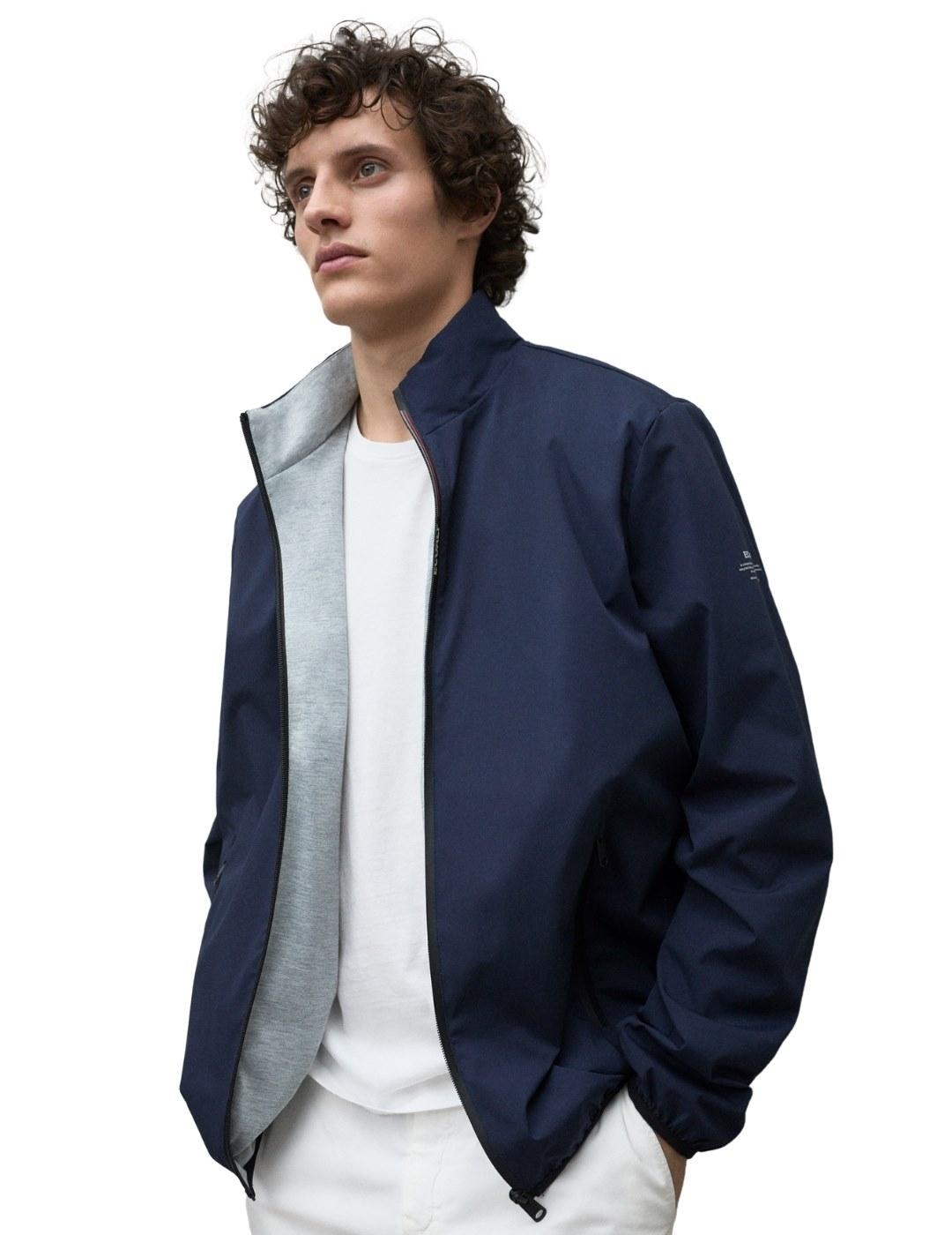 Ecoalf Chaqueta James Azul marino hombre