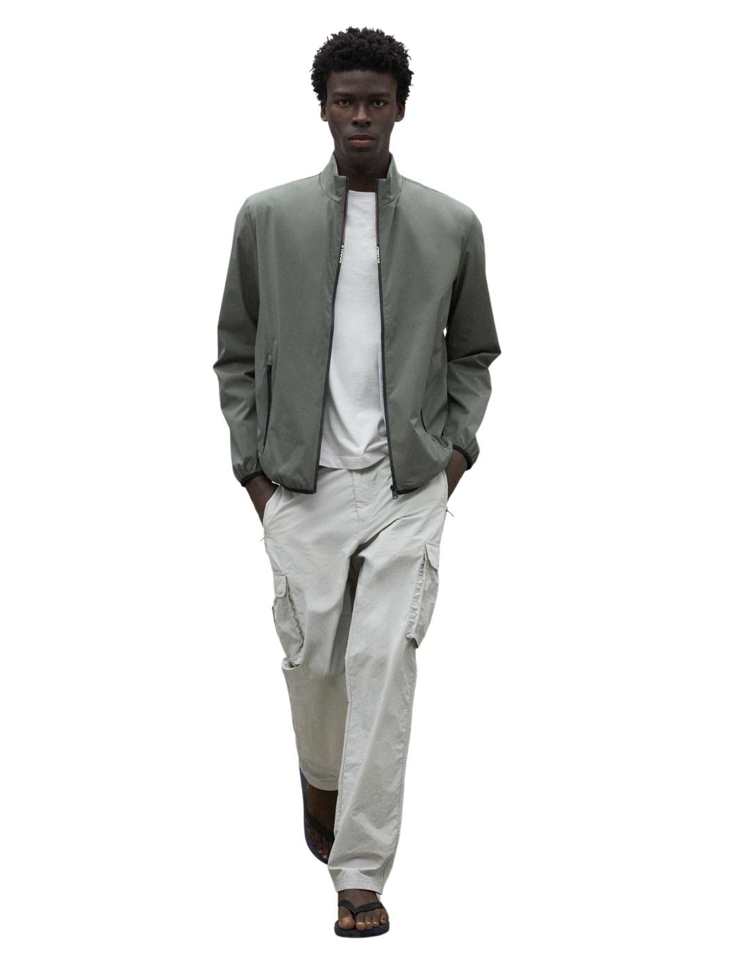 Ecoalf Chaqueta James Dusty Olive hombre