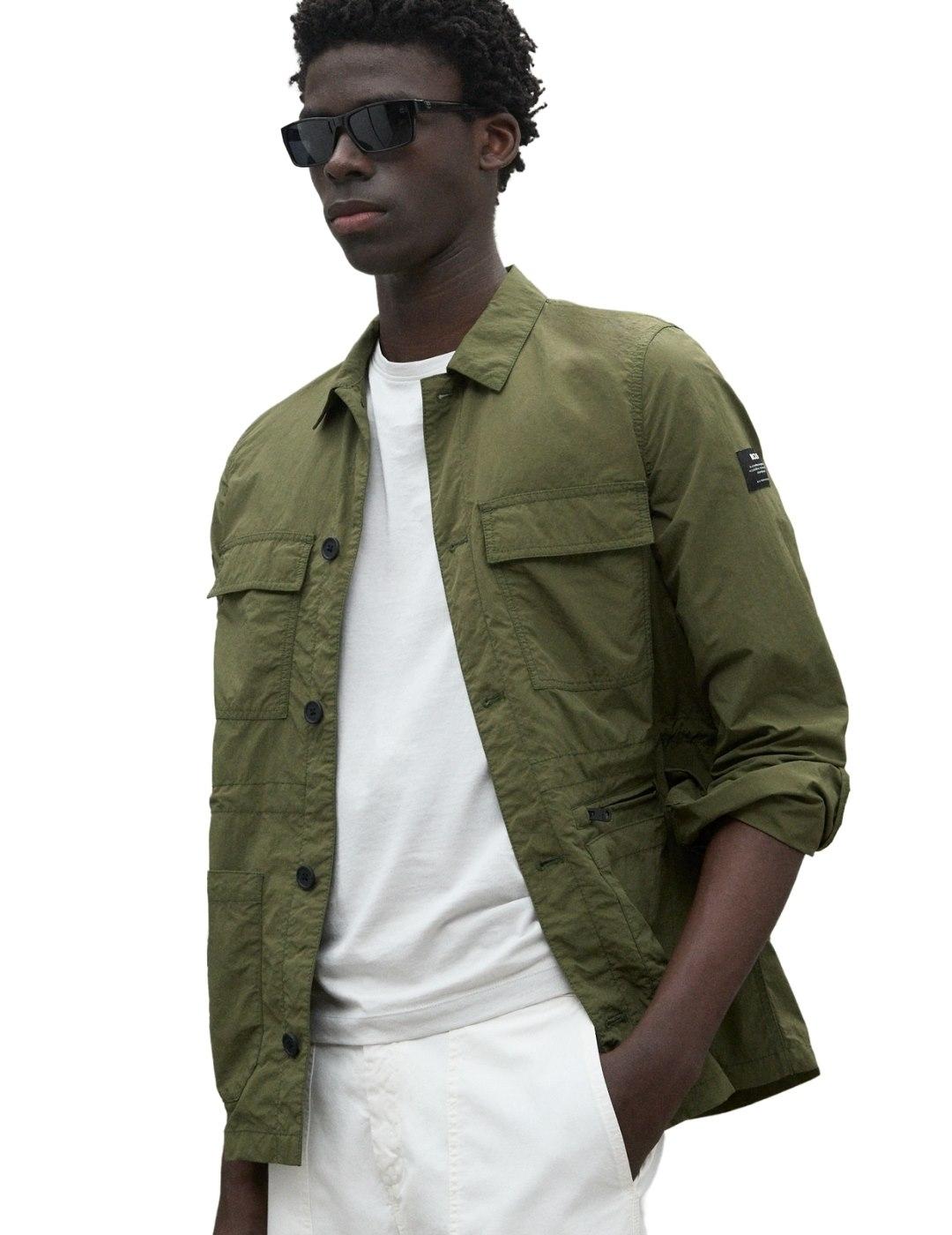 Ecoalf Chaqueta Kamet Verde hombre