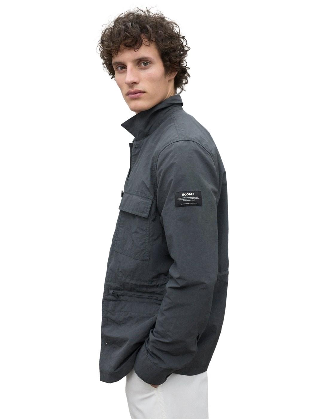 Ecoalf Chaqueta Kamet Gris oscuro hombre