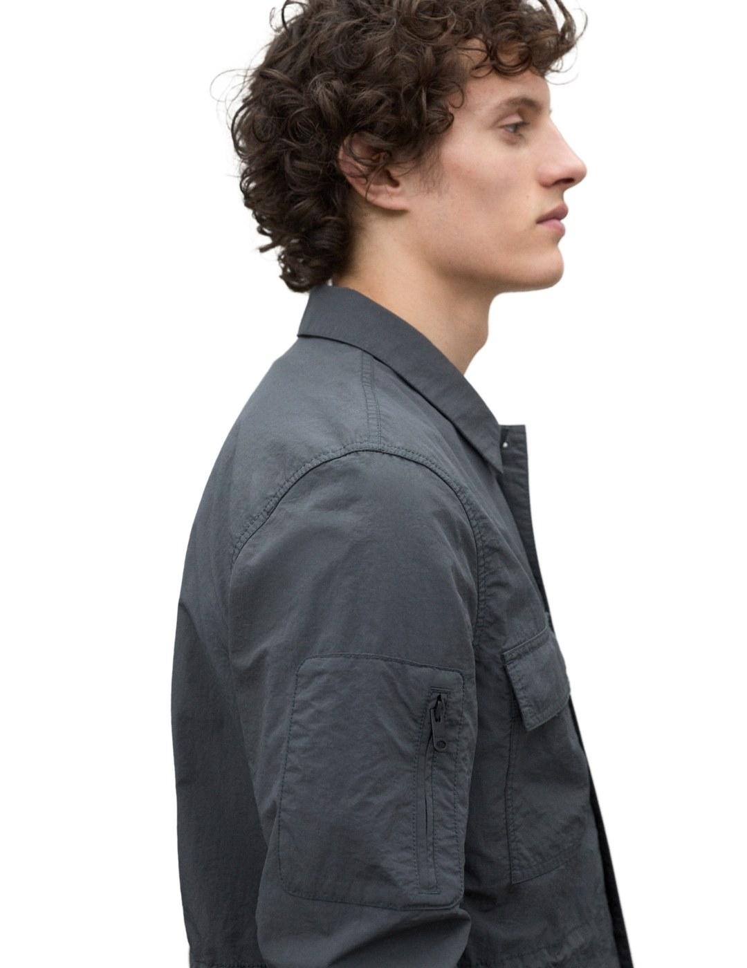 Ecoalf Chaqueta Kamet Gris oscuro hombre