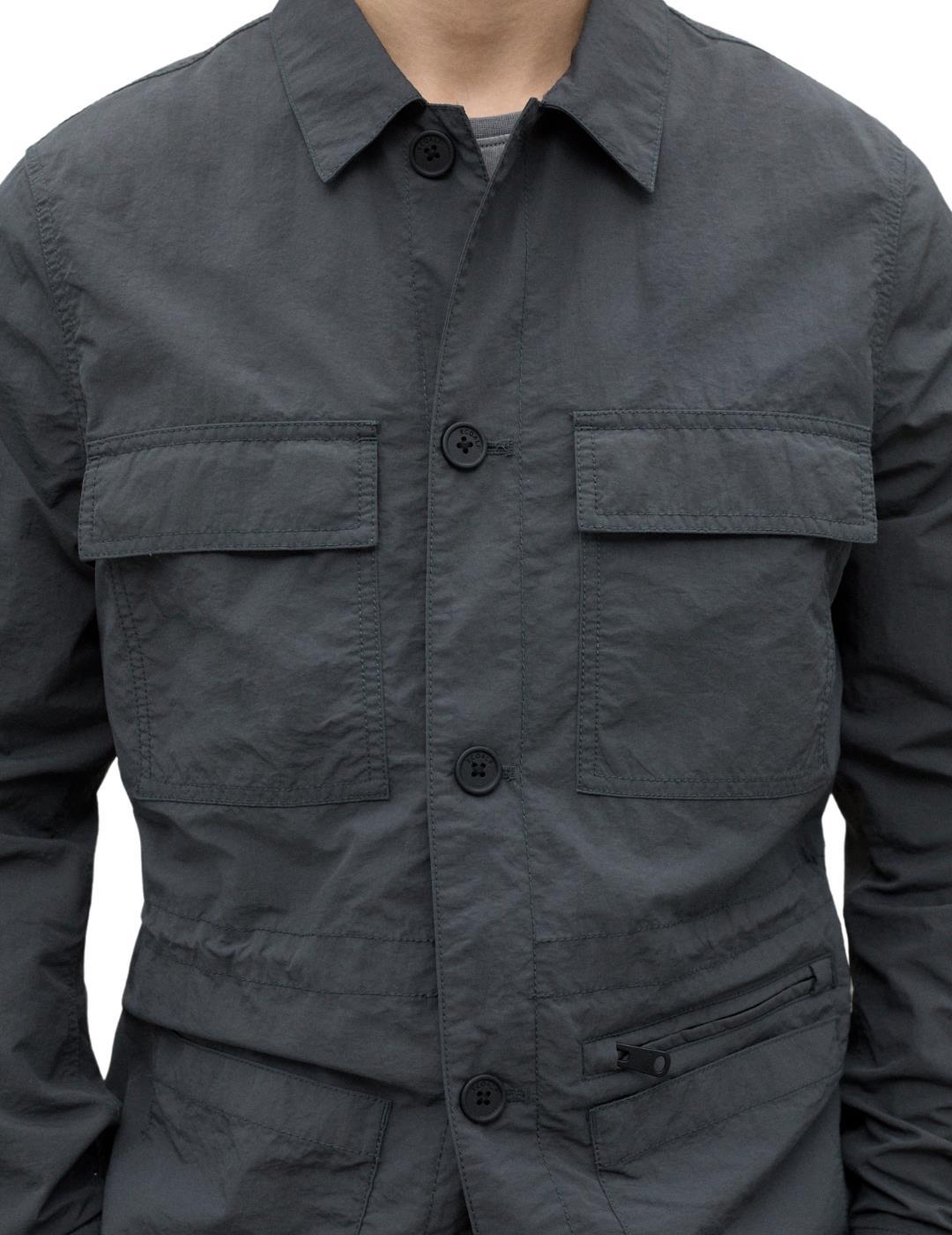 Ecoalf Chaqueta Kamet Gris oscuro hombre
