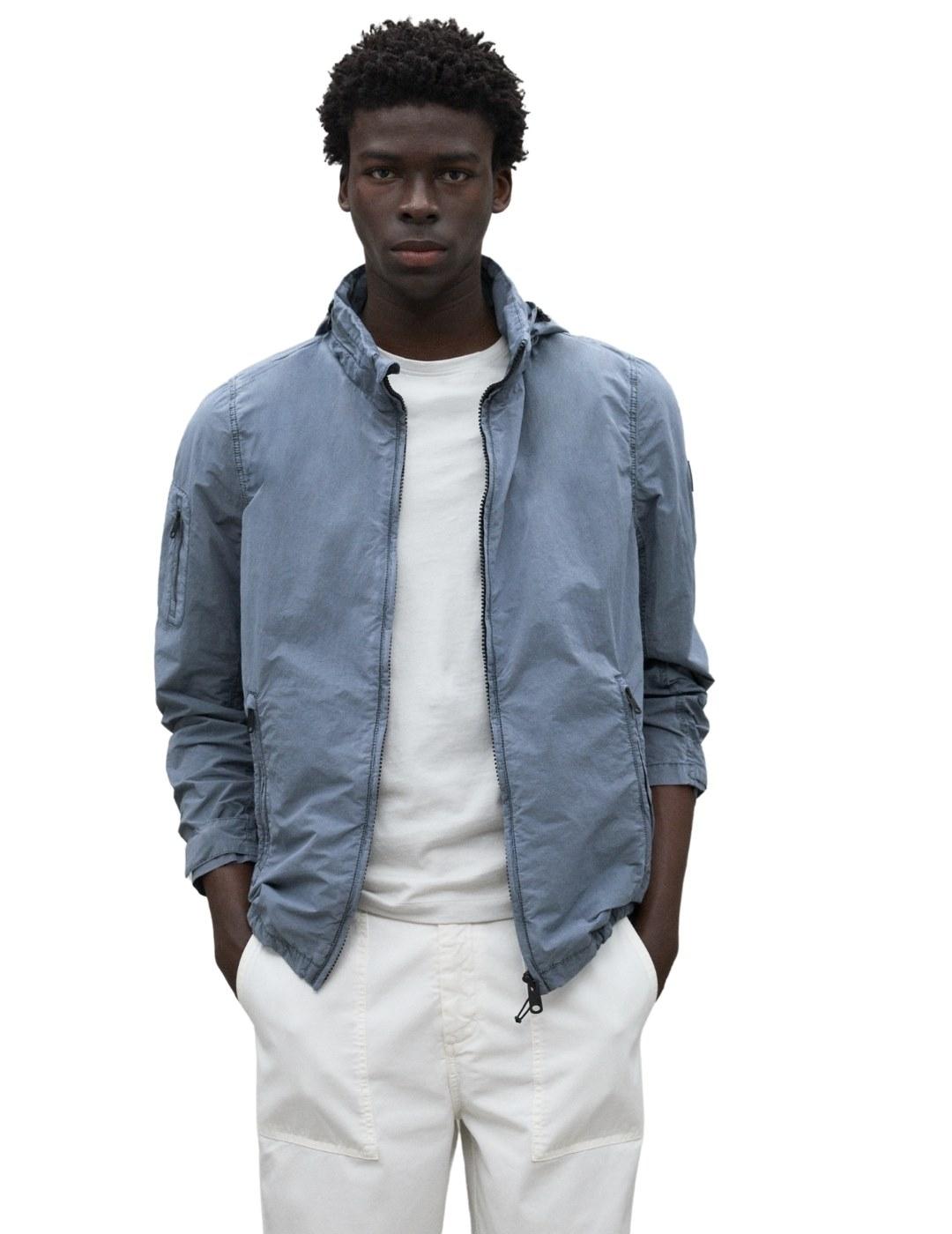 Ecoalf Chaqueta Rigi Azul hombre