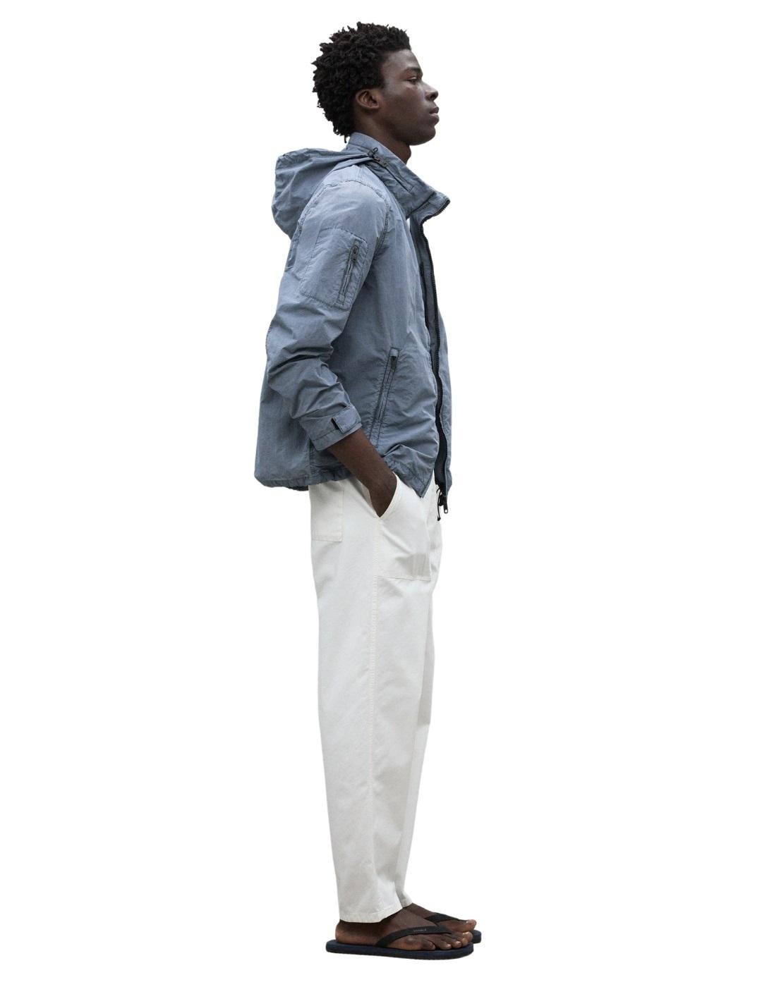 Ecoalf Chaqueta Rigi Azul hombre