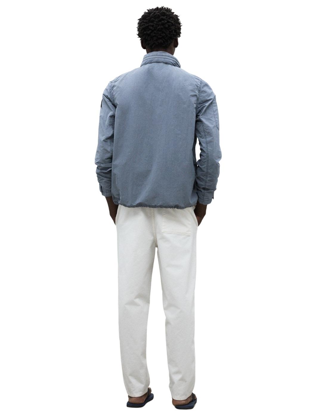 Ecoalf Chaqueta Rigi Azul hombre